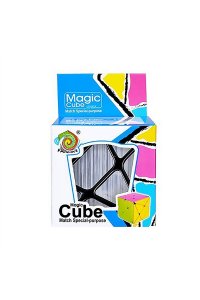 ИГРА ГОЛОВОЛОМКА ЗЕРКАЛЬНЫЙ КУБИК ТРАНСФОРМЕР СЕРЕБРО АРТ.581-5.7R (3041)