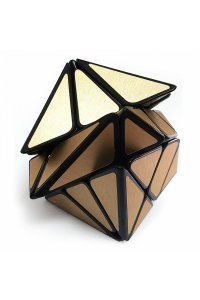 ИГРА ГОЛОВОЛОМКА ЗЕРКАЛЬНЫЙ КУБИК ТРАНСФОРМЕР ЗОЛОТО АРТ.581-5.7R (3034)