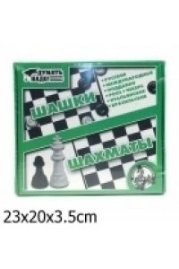 НАСТ ИГРА ШАШКИ ШАХМАТЫ *ДК* АРТ.01450 (4500)