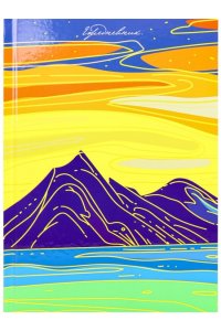 ЕЖЕДНЕВНИК 80Л А5 COLLEZIONE ГЛЯНЦ ЛАМИН ЯРКИЕ АКЦЕНТЫ-2 80-7974