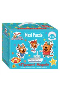 ПАЗЛЫ 6В1 STEP ТРИ КОТА68002