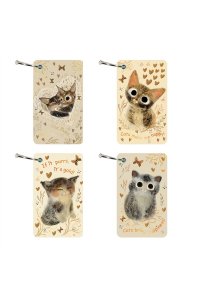 БЛОКНОТ ОТРЫВНОЙ БЛОК НА КОЛЬЦЕ SMART JOURNAL 54 Х 90 ММ, 110 Л LOVE ME 3-570/10 (5610)