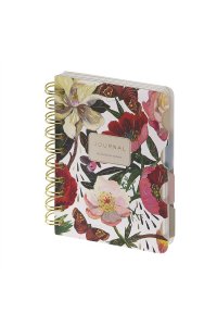 ЗАПИСН КН 120Л А6 BRUNO VISCONTI СПИРАЛЬ ART JOURNAL FLORA.ПИОНЫ (С РАЗДЕЛИТ) 3-568/24 (5090)