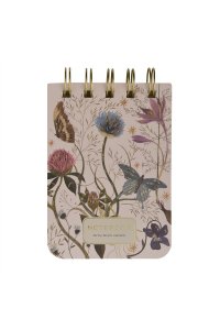 БЛОКНОТ 100Л А7 CUTE JOURNAL СПИРАЛЬ FLORA.SYMMETRICAL FLORA BV 3-100-009/17 (5151)