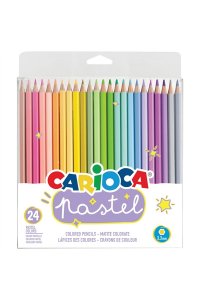 КАРАНДАШИ 24ЦВ CARIOCA PASTEL/ЕВРОПОДВЕС/ 43310