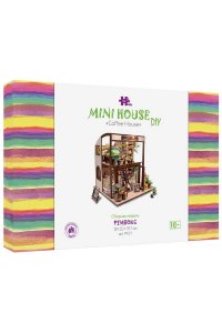 НАБОР Д/ТВОРЧ ИНТЕРЬЕР В МИНИАТЮРЕ COFFEE HOUSE (СВЕТ) АРТ.M027К