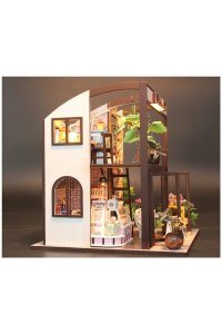 НАБОР Д/ТВОРЧ ИНТЕРЬЕР В МИНИАТЮРЕ COFFEE HOUSE (СВЕТ) АРТ.M027К