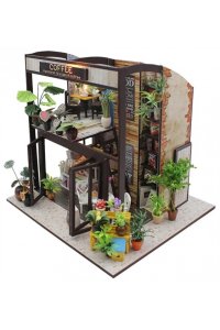 НАБОР Д/ТВОРЧ ИНТЕРЬЕР В МИНИАТЮРЕ COFFEE HOUSE (СВЕТ) АРТ.M027К
