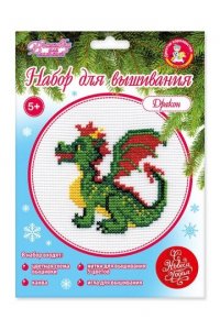 НАБОР Д/ТВОРЧ ВЫШИВКА ДРАКОН(В КОНВЕРТЕ) *ДК*АРТ.05112