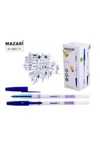 РУЧКА ШАР СИН 0,7 ММ MAZARI M-5900-70 (1526)