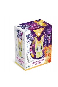 НАБОР Д/ТВОРЧ NEO STARS ФИГУРКА Д/ДЕКОРИР СТРАЗАМИ ЗАЙЧИК САННИ 08214