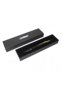 РУЧКА INTELLIGENT ШАР СИН 1ММ ЧЕРНЫЙ МАТОВ С ЗОЛОТ /ФУТЛЯР/ BV-182 (1825)