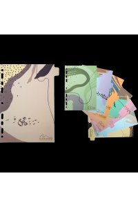 РАЗДЕЛИТЕЛЬ Д/ТЕТР А5 MARANDI. SPARKLE 8ШТ ПОЛИПРОПИЛЕН DEVENTE 3051409 (4835)