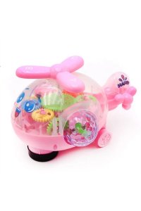 ИГРУШКА РАЗВИВАЮЩАЯ ВЕРТОЛЕТ (ДВИЖОК), СВЕТ/ЗВУК FUNKY TOYS 84939