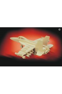 КОНСТРУКТОР ДЕРЕВ 3D ПАЛУБНЫЙ ИСТРЕБИТЕЛЬ F18 ХОРНЕТ Р104 (3677)