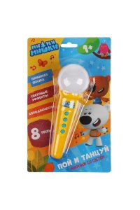 ИГРУШКА МИКРОФОН МИ-МИ-МИШКИ 8 ПЕСЕН.СКАЗКА,АПЛОДИСМЕНТЫ ( УМКА) 314322/HT1077-R (7831)