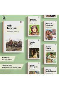 Толстой Л.Н. Война и мир (комплект из 2 книг)