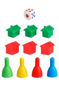 НАСТ ИГРА ХОДИЛКА КОРОБ ТЕРЕМОК (С ДОМИКАМИ)АРТ.ИНЗ-3081