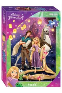 ПАЗЛЫ 60 STEP ДИСНЕЙ РАПУНЦЕЛЬ - 3АРТ.81228