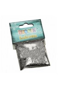 МАТЕРИАЛЫ Д/ТВОРЧ БЛЕСТКИ ДЕКОРАТ 1,0ММ СЕРЕБРО ДЕКОЛА АРТ. W041-202-1 (0779)