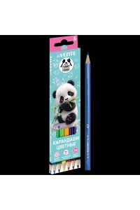 КАРАНДАШИ 6ЦВ DEVENTE 2М YUMMY PANDA АРТ. 5021536 (2374)