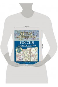 . Атлас автодорог России, стран СНГ и Балтии (приграничные районы) (в новых границах)