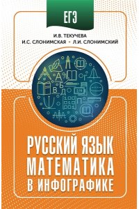 Слонимская И.С., Слонимский Л.И., Текучева И.В. ЕГЭ. Русский язык и математика в инфографике