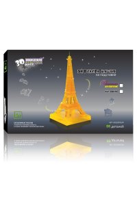 ПАЗЛЫ ОБЪЕМНЫЕ 3D ЭЙФЕЛЕВА БАШНЯ (80 ЭЛ) 9035