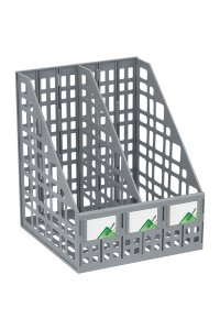ЛОТОК Д/БУМАГ ВЕРТИК СБОРН 2ОТД СЕРЫЙ СТАММ АРТ.ЛТ815/ЛТВ-01480