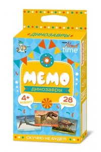 НАСТ ИГРА АКТИВ TIME МЕМО ДИНОЗАВРЫ *ДК* АРТ.04348 (3487)