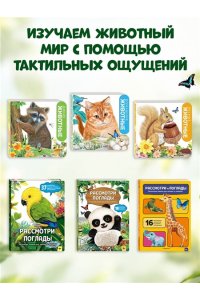 Рассмотри и погладь! (попугай)