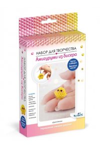 НАБОР Д/ТВОРЧ ПЛЕТЕНИЕ БИСЕРОМ ЦЫПЛЁНОКАРТ. 08173