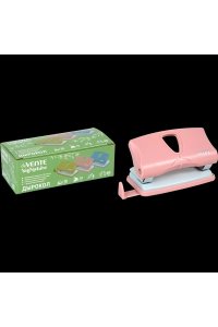 ДЫРОКОЛ 10Л DEVENTE. SIGNATURE ПУДРОВО-РОЗОВЫЙ АРТ.4020510 (7162)