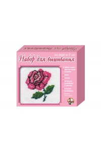 НАБОР Д/ТВОРЧ ВЫШИВКА РОЗА (ПЯЛЬЦА) (5+) *ДК* АРТ.00317 (3177)