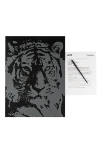 ГРАВЮРА СКРЕТЧИНГ 30*40СМ ЖИВОТНЫЕ 