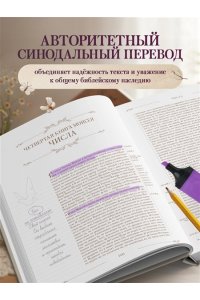 Библия в русском синодальном переводе с полями для записей