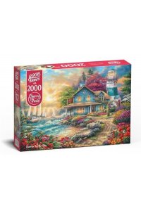 ПАЗЛЫ 2000 CHERRY PAZZL ВОСХОД НА БЕРЕГУ МОРЯCH50002
