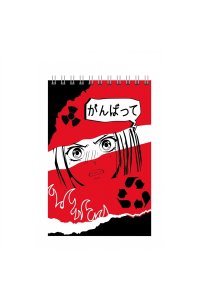 БЛОКНОТ 40Л А6 КОКОС СПИРАЛЬ МЯГ ANIME HERO 230896