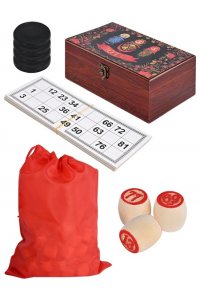 НАСТ ИГРА ЛОТО ДЕРЕВ /ПОДАР ШКАТУЛ/ *РЫЖИЙ КОТ* AN00894 (3635)