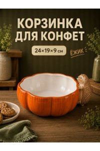 КОНФЕТНИЦА1,2 Л 24*19,5*9 СМ 