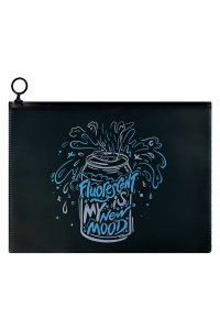 ПАПКА 28*21 СМ 1 ОТД НА МОЛНИИ ЛИМОНАД ФЕНИКС+ 59614