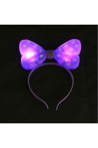 ОБОДОК ФИОЛЕТОВЫЙ ЦВЕТ (СВЕТОДИОД ПОДСВЕТКА) ФЕНИКС-ПРЕЗЕНТ АРТ.82273