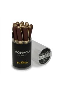 РУЧКА ШАР СИН MONACO 0.5 КОРИЧНЕВ КОРПУС *BV* АЛЬТ АРТ.20-0125/05 (0277) (1409)