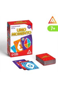 НАСТ ИГРА КАРТОЧНАЯ UMO MOMENTO (7+)СИМА-ЛЕНД АРТ.1320761 (7619)