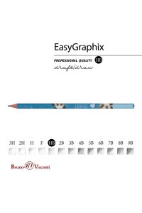 КАРАНДАШ Ч/Г HAPPY EASYGRAPHIX НВ ПАНДА ТРЕХГРАНН *BV* 21-0068/01 (5910)