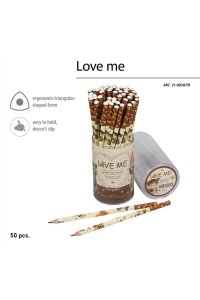 КАРАНДАШ Ч/Г LOVE ME КОТИКИ СЧАСТЬЕ НВ *BV* 21-0030/79 (9949)