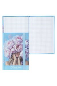 ЗАПИСН КН 80Л А6 FIORENZO НА РЕЗИН ДЕВУШКА С ПИОНАМИ КОКОС 252727 (7107)