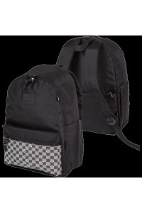РЮКЗАК DEVENTE ПОДРОСТКОВЫЙ 44*31*20 СМ TOTAL BLACK (1 ОТД/4 КАРМ) АРТ.7032473 (2324)