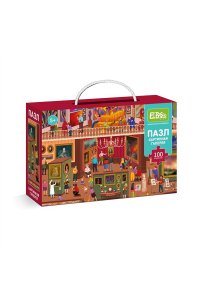 ПАЗЛЫ 100 НОЧЬ В МУЗЕЕ КАРТИННАЯ ГАЛЕРЕЯАРТ.ET01-030 (2917)