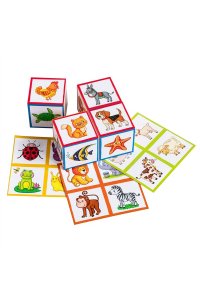 УМНЫЕ КУБИКИ 4ШТ КТО ГДЕ ЖИВЁТ АЙРИСАРТ.28956